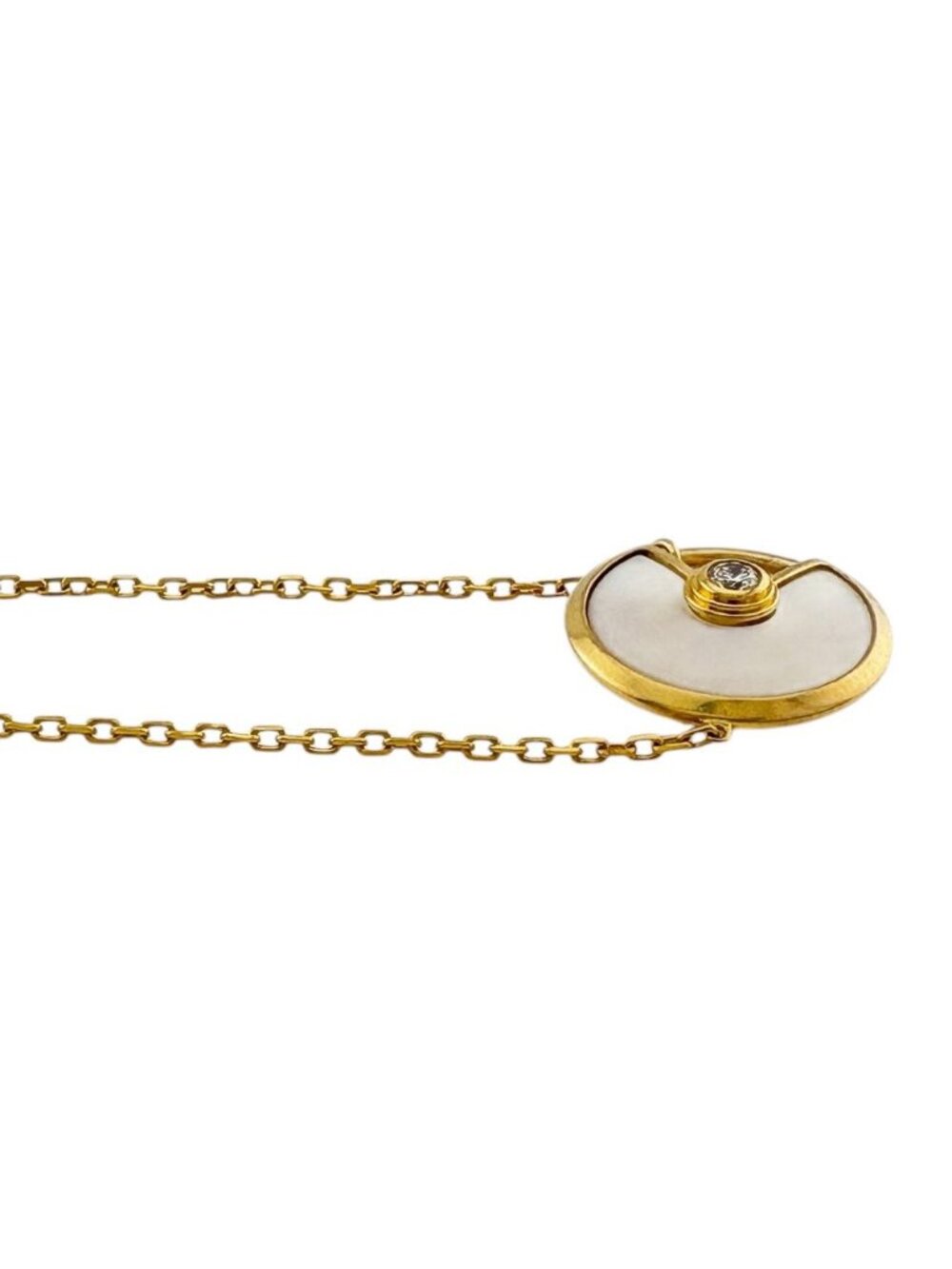 Cartier Amulet Bracelet 18k Yellow Gold Mazar of Pearl - Picture 3 of 5